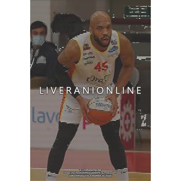 Ravenna 11/02/2021 - Campionato di Basket A2 - OraSì Ravenna vs Lux Chieti - nella foto: Givens Semme ©Claudio Zamagni/Agenzia Aldo Liverani