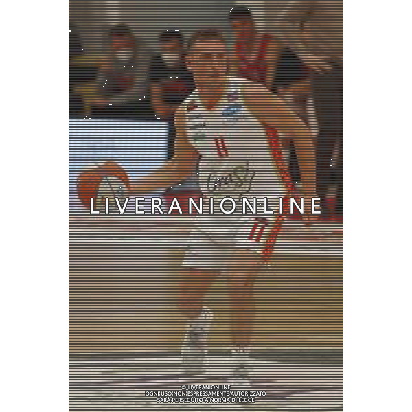 Ravenna 11/02/2021 - Campionato di Basket A2 - OraSì Ravenna vs Lux Chieti - nella foto: Denegri Davide ©Claudio Zamagni/Agenzia Aldo Liverani