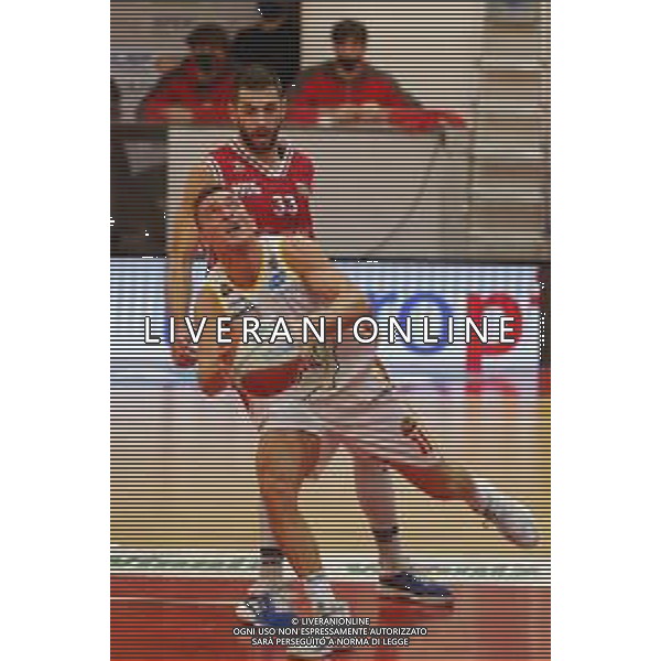 Ravenna 11/02/2021 - Campionato di Basket A2 - OraSì Ravenna vs Lux Chieti - nella foto: Denegri Davide ©Claudio Zamagni/Agenzia Aldo Liverani