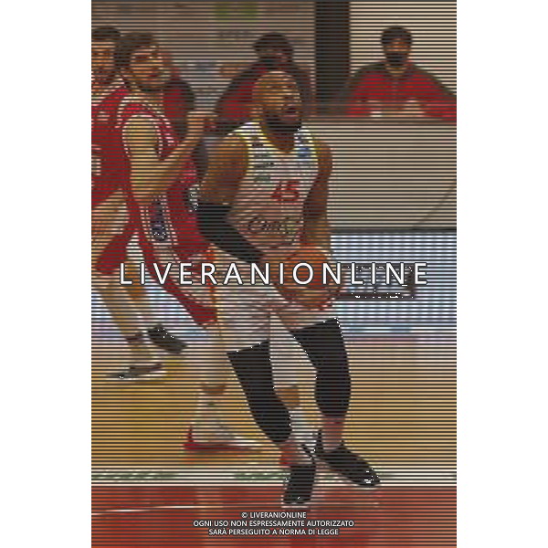 Ravenna 11/02/2021 - Campionato di Basket A2 - OraSì Ravenna vs Lux Chieti - nella foto: Givens Semme ©Claudio Zamagni/Agenzia Aldo Liverani