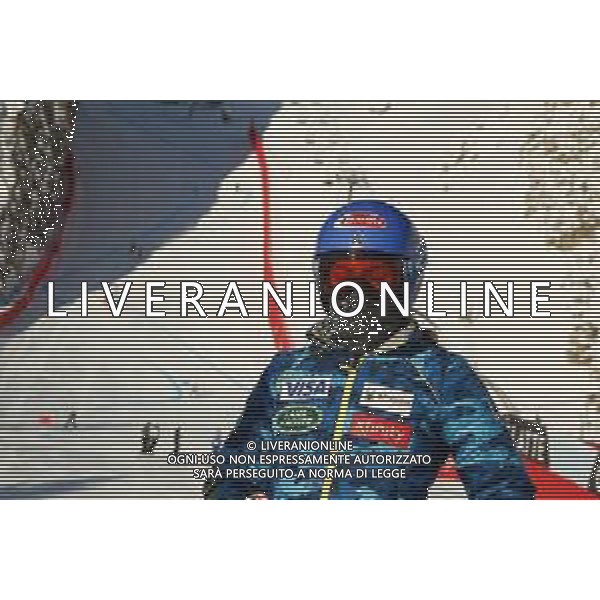 Sergio Bisi/LM - 2021 FIS Alpine World SKI Championships - Super G - Women - alpine ski race 11 February 2021 - Olympia delle Tofane, cortina (bl), Italy Photo showing: SHIFFRIN Mikaela (USA) BRONZE MEDAL @LM/Sergio Bisi AG ALDO LIVERANI SAS