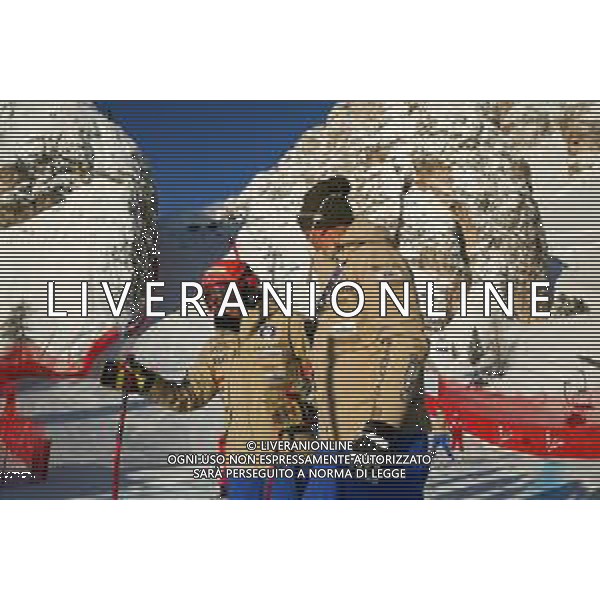 Sergio Bisi/LM - 2021 FIS Alpine World SKI Championships - Super G - Women - alpine ski race 11 February 2021 - Olympia delle Tofane, cortina (bl), Italy Photo showing: BRIGNONE Federica (ITA) @LM/Sergio Bisi AG ALDO LIVERANI SAS