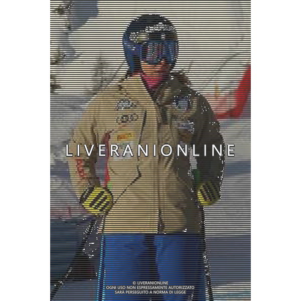 Sergio Bisi/LM - 2021 FIS Alpine World SKI Championships - Super G - Women - alpine ski race 11 February 2021 - Olympia delle Tofane, cortina (bl), Italy Photo showing: MARSAGLIA Francesca (ITA) @LM/Sergio Bisi AG ALDO LIVERANI SAS