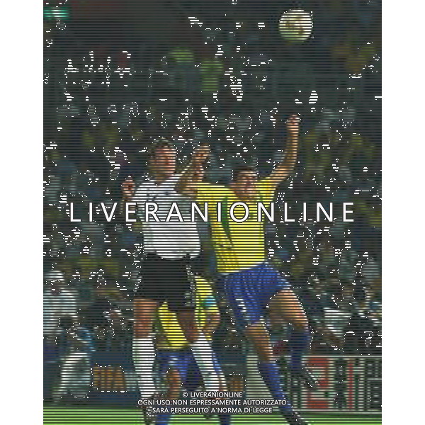 YOKOHAMA (GIAPPONE) 30/06/2002 FINALE MONDIALI CALCIO 2002 GERMANIA - BRASILE NELLA FOTO LUCIO AGENZIA ALDO LIVERANI SAS