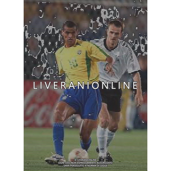 YOKOHAMA (GIAPPONE) 30/06/2002 FINALE MONDIALI CALCIO 2002 GERMANIA - BRASILE NELLA FOTO RIVALDO AGENZIA ALDO LIVERANI SAS