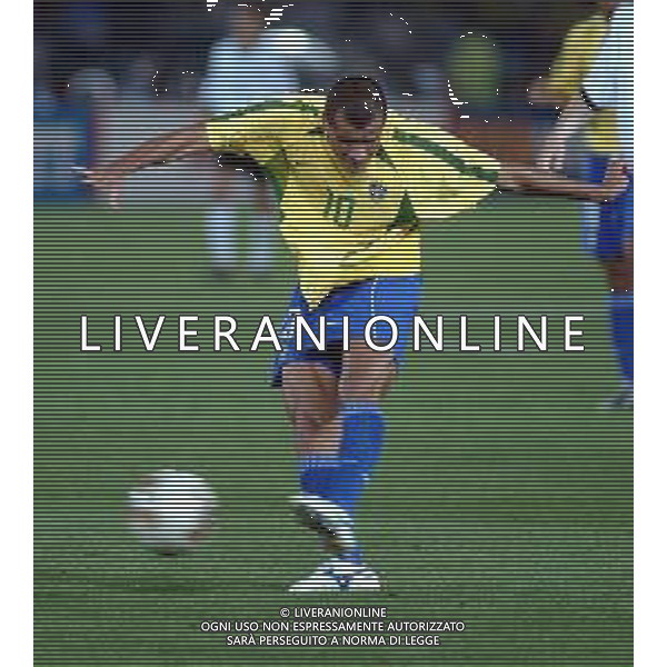 YOKOHAMA (GIAPPONE) 30/06/2002 FINALE MONDIALI CALCIO 2002 GERMANIA - BRASILE NELLA FOTO RIVALDO AGENZIA ALDO LIVERANI SAS