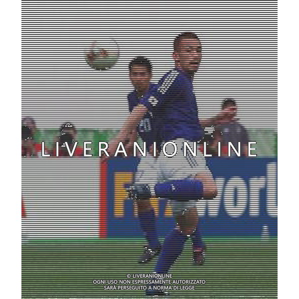mondiali korea giappone 2002 osaka 14/06/02 tunisia giappone nella foto nakata hidetoshi Agenzia aldo liverani Sas