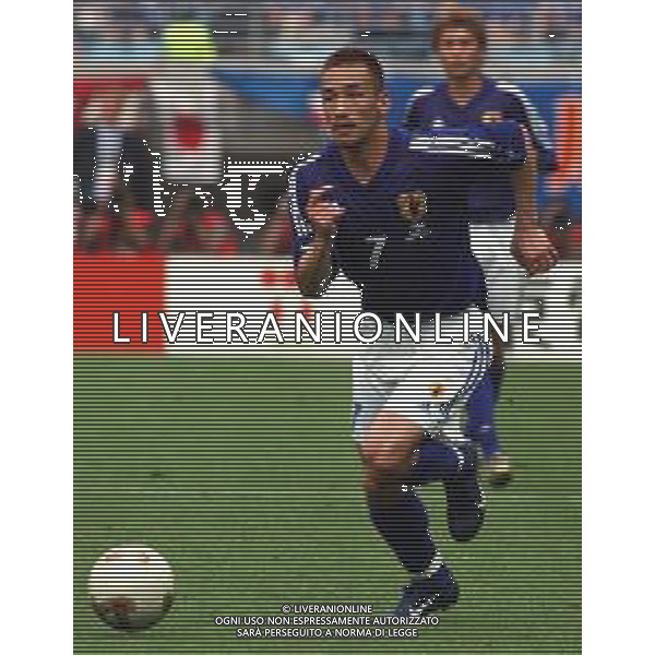 mondiali korea giappone 2002 osaka 14/06/02 tunisia giappone nella foto nakata hidetoshi Agenzia aldo liverani Sas