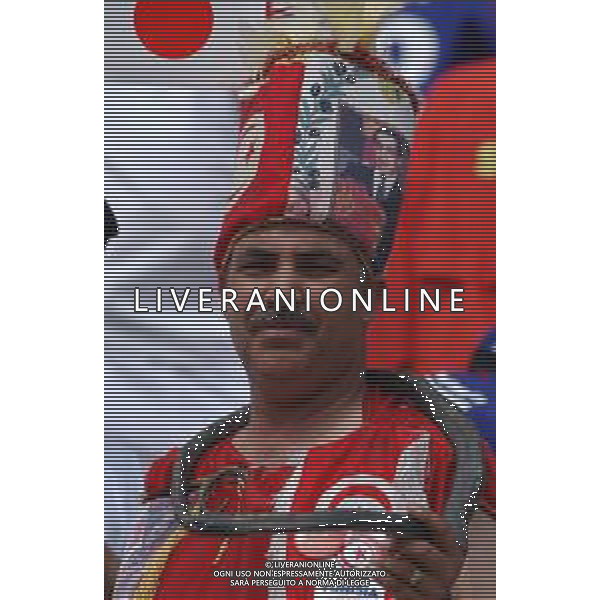 mondiali korea giappone 2002 osaka 14/06/02 tunisia giappone nella foto tifosi tunisia Agenzia aldo liverani Sas