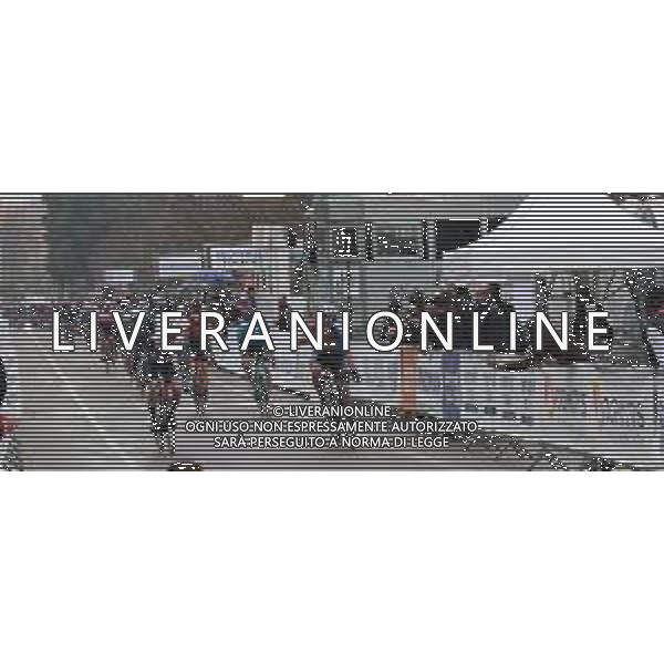 12-02-2021 Tour De La Provence; Tappa 02 Cassis - Manosque; 2021, Deceuninck - Quick Step; 2021, Trek - Segafredo; Ballerini, Davide; Ciccone, Giulio; Manosque; ©SIROTTI /AGENZIA ALDO LIVERANI SAS