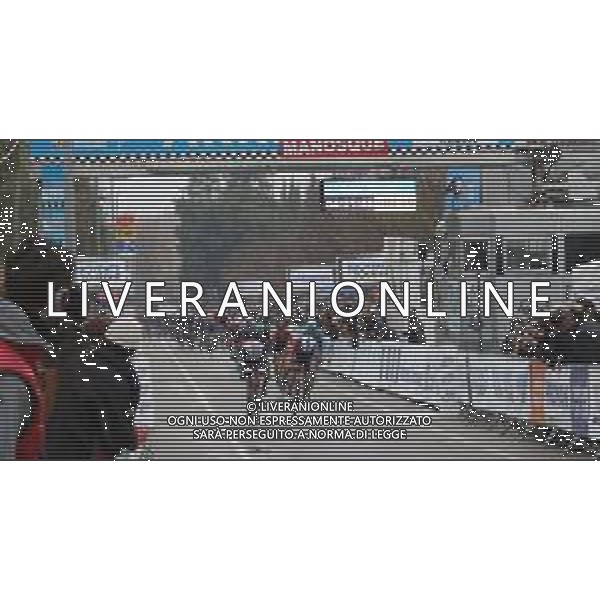 12-02-2021 Tour De La Provence; Tappa 02 Cassis - Manosque; 2021, Deceuninck - Quick Step; 2021, Trek - Segafredo; Ballerini, Davide; Ciccone, Giulio; Manosque; ©SIROTTI /AGENZIA ALDO LIVERANI SAS