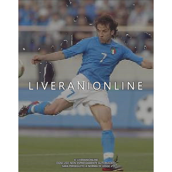 Mondiali calcio 2002 Corea-Giappone Nazionale italiana calcio 2002 nella foto del piero alessandro Agenzia Aldo Liverani Sas