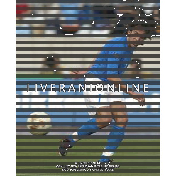 Mondiali calcio 2002 Corea-Giappone Nazionale italiana calcio 2002 nella foto del piero alessandro Agenzia Aldo Liverani Sas