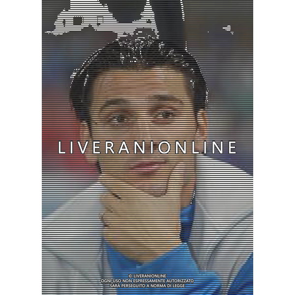 Mondiali calcio 2002 Corea-Giappone Nazionale italiana calcio 2002 nella foto montella vincenzo Agenzia Aldo Liverani Sas