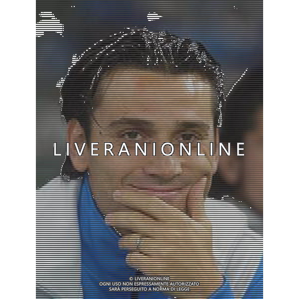 Mondiali calcio 2002 Corea-Giappone Nazionale italiana calcio 2002 nella foto montella vincenzo Agenzia Aldo Liverani Sas