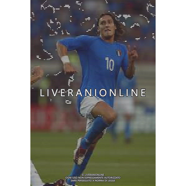 MONDIALI COREA E GIAPPONE 2002 NAZIONALE ITALIANA DI CALCIO NELLA FOTO TOTTI FRANCESCO Agenzia Aldo Liverani Sas