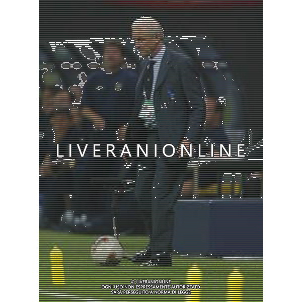 Mondiali calcio 2002 Corea-Giappone Nazionale italiana calcio 2002 NELLA FOTO TRAPATTONI GIOVANNI ALLENATORE Agenzia Aldo Liverani Sas