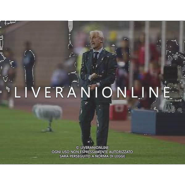 MONDIALI COREA E GIAPPONE 2002 NAZIONALE ITALIANA DI CALCIO NELLA FOTO TRAPATTONI GIOVANNI ALLENATORE Agenzia Aldo Liverani Sas