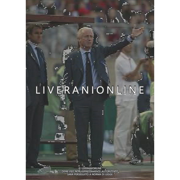 Mondiali calcio 2002 Corea-Giappone Nazionale italiana calcio 2002 NELLA FOTO TRAPATTONI GIOVANNI ALLENATORE Agenzia Aldo Liverani Sas
