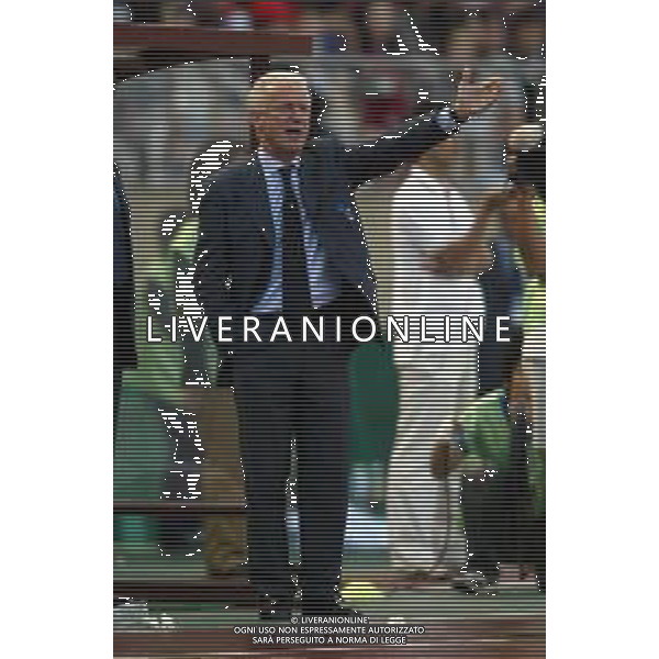 Mondiali calcio 2002 Corea-Giappone Nazionale italiana calcio 2002 NELLA FOTO TRAPATTONI GIOVANNI ALLENATORE Agenzia Aldo Liverani Sas