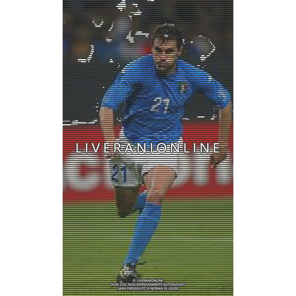 Mondiali calcio 2002 Corea-Giappone Nazionale italiana calcio 2002 nella foto vieri CHRISTIAN Agenzia Aldo Liverani Sas