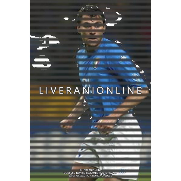 Mondiali calcio 2002 Corea-Giappone Nazionale italiana calcio 2002 nella foto vieri CHRISTIAN Agenzia Aldo Liverani Sas