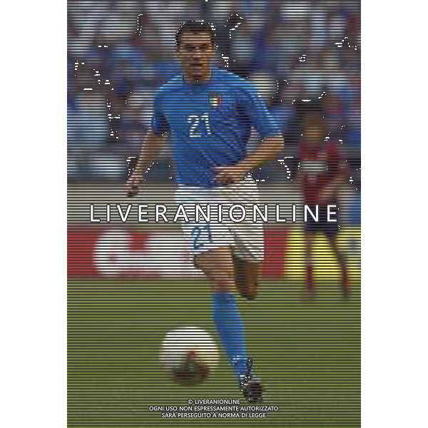 Mondiali calcio 2002 Corea-Giappone Nazionale italiana calcio 2002 nella foto vieri CHRISTIAN Agenzia Aldo Liverani Sas