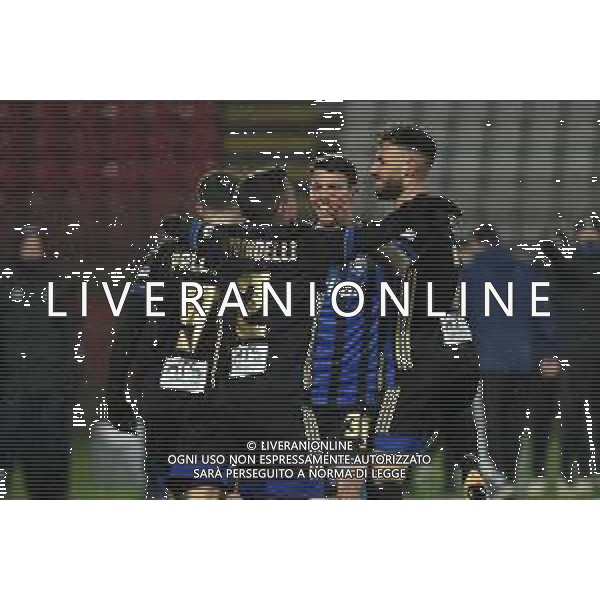 ¬© TVRG esultanza Pisa dopo il gol dell\'1 a 0 di Simone Palombi Monza vs Pisa Campionato Serie BKT - 23a giornata Monza 12-02-2021 U-Power Stadium foto Roberto Garavaglia/ag. Aldo Liverani sas