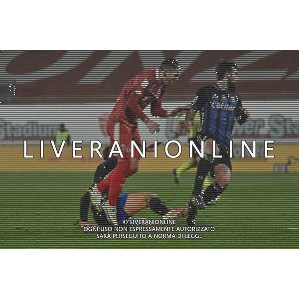 ¬© TVRG Dany Mota Carvalho (Monza) viene atterrato in area e l\'arbitro concede il rigore Monza vs Pisa Campionato Serie BKT - 23a giornata Monza 12-02-2021 U-Power Stadium foto Roberto Garavaglia/ag. Aldo Liverani sas
