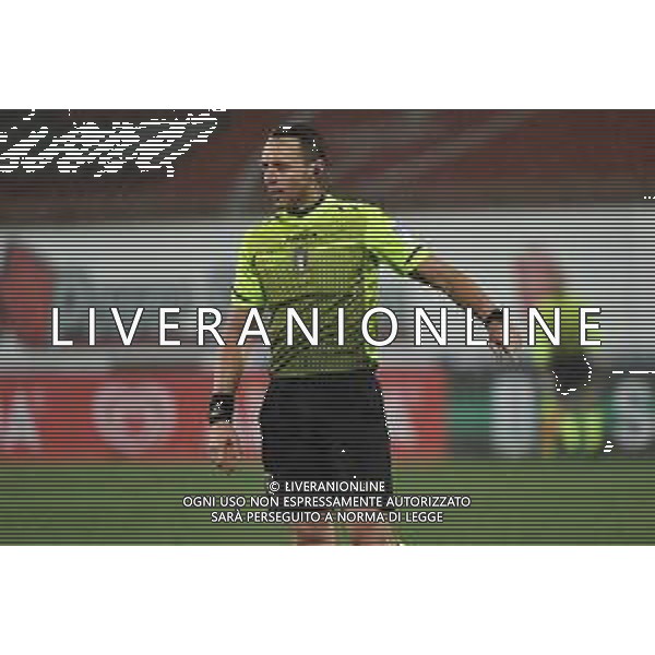 © TVRG l’arbitro Rosario Abisso di Palermo Monza vs Pisa Campionato Serie BKT - 23a giornata Monza 12-02-2021 U-Power Stadium foto Roberto Garavaglia/ag. Aldo Liverani sas