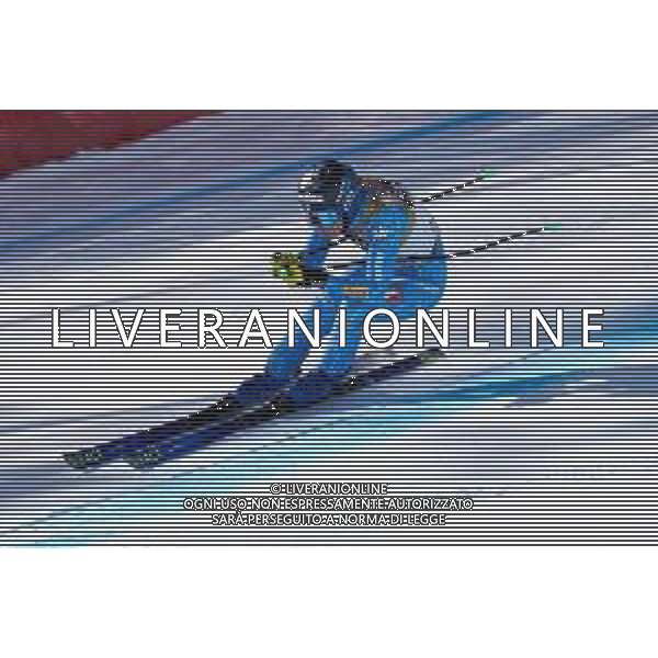 Franco Debernardi/LM - 2021 FIS Alpine World SKI Championships - Downhill - Women - alpine ski race 13 February 2021 - Olympia delle Tofane, cortina (bl), Italy Photo showing: Marsaglia Francesca (ita) in action @LM/Franco Debernardi