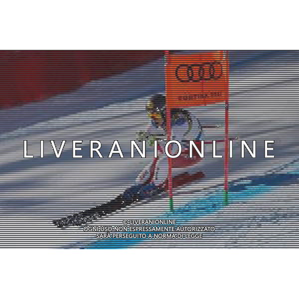 Franco Debernardi/LM - 2021 FIS Alpine World SKI Championships - Downhill - Women - alpine ski race 13 February 2021 - Olympia delle Tofane, cortina (bl), Italy Photo showing: Suter Jasmina (swi) in action @LM/Franco Debernardi