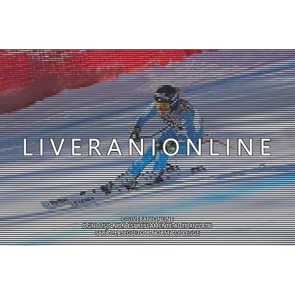 Franco Debernardi/LM - 2021 FIS Alpine World SKI Championships - Downhill - Women - alpine ski race 13 February 2021 - Olympia delle Tofane, cortina (bl), Italy Photo showing: Pirova Laura (ita) in action @LM/Franco Debernardi