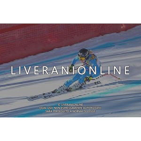 Franco Debernardi/LM - 2021 FIS Alpine World SKI Championships - Downhill - Women - alpine ski race 13 February 2021 - Olympia delle Tofane, cortina (bl), Italy Photo showing: Pirova Laura (ita) in action @LM/Franco Debernardi