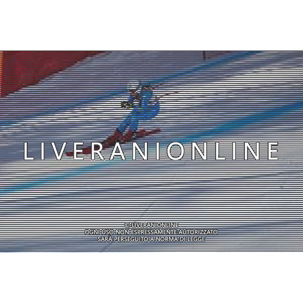 Luca Tedeschi/LM - 2021 FIS Alpine World SKI Championships - Downhill - Women - alpine ski race 13 February 2021 - Olympia delle Tofane, cortina (bl), Italy Photo showing: PIROVANO Laura (ITA) in action @LM/Luca Tedeschi