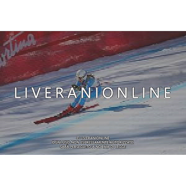 Luca Tedeschi/LM - 2021 FIS Alpine World SKI Championships - Downhill - Women - alpine ski race 13 February 2021 - Olympia delle Tofane, cortina (bl), Italy Photo showing: PIROVANO Laura (ITA) in action @LM/Luca Tedeschi