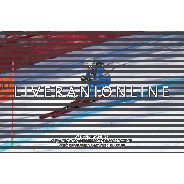 Luca Tedeschi/LM - 2021 FIS Alpine World SKI Championships - Downhill - Women - alpine ski race 13 February 2021 - Olympia delle Tofane, cortina (bl), Italy Photo showing: PIROVANO Laura (ITA) in action @LM/Luca Tedeschi