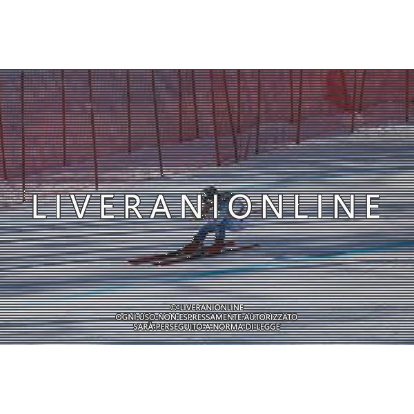 Luca Tedeschi/LM - 2021 FIS Alpine World SKI Championships - Downhill - Women - alpine ski race 13 February 2021 - Olympia delle Tofane, cortina (bl), Italy Photo showing: JOHNSON Breezy (USA) in action @LM/Luca Tedeschi