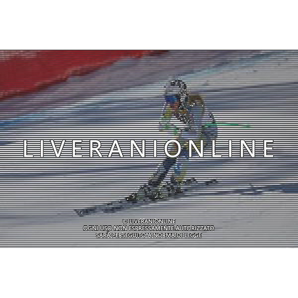 Luca Tedeschi/LM - 2021 FIS Alpine World SKI Championships - Downhill - Women - alpine ski race 13 February 2021 - Olympia delle Tofane, cortina (bl), Italy Photo showing: LIE Kajsa Vickhoff (NOR) in action @LM/Luca Tedeschi