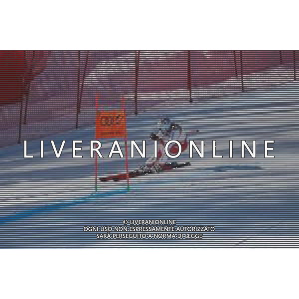 Luca Tedeschi/LM - 2021 FIS Alpine World SKI Championships - Downhill - Women - alpine ski race 13 February 2021 - Olympia delle Tofane, cortina (bl), Italy Photo showing: GISIN Michelle (SWI) in action @LM/Luca Tedeschi