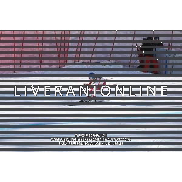 Luca Tedeschi/LM - 2021 FIS Alpine World SKI Championships - Downhill - Women - alpine ski race 13 February 2021 - Olympia delle Tofane, cortina (bl), Italy Photo showing: SCHEYER Christine (AUS) in action @LM/Luca Tedeschi