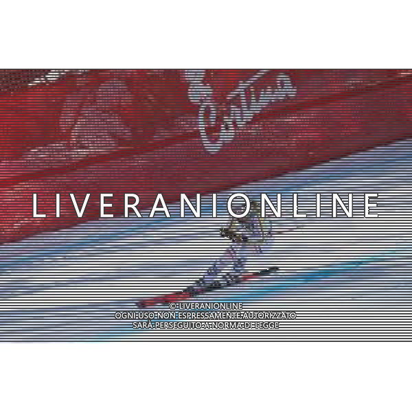 Luca Tedeschi/LM - 2021 FIS Alpine World SKI Championships - Downhill - Women - alpine ski race 13 February 2021 - Olympia delle Tofane, cortina (bl), Italy Photo showing: WEIDLE Kira (GER) in action @LM/Luca Tedeschi