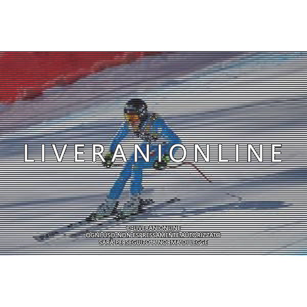 Luca Tedeschi/LM - 2021 FIS Alpine World SKI Championships - Downhill - Women - alpine ski race 13 February 2021 - Olympia delle Tofane, cortina (bl), Italy Photo showing: PIROVANO Laura (ITA) in action @LM/Luca Tedeschi