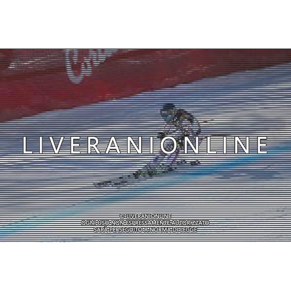 Luca Tedeschi/LM - 2021 FIS Alpine World SKI Championships - Downhill - Women - alpine ski race 13 February 2021 - Olympia delle Tofane, cortina (bl), Italy Photo showing: GAUTHIER Tiffany (FRA) in action @LM/Luca Tedeschi