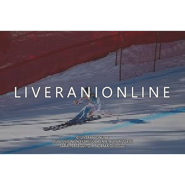Luca Tedeschi/LM - 2021 FIS Alpine World SKI Championships - Downhill - Women - alpine ski race 13 February 2021 - Olympia delle Tofane, cortina (bl), Italy Photo showing: ROSS Laurenne (USA) in action @LM/Luca Tedeschi