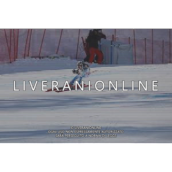Luca Tedeschi/LM - 2021 FIS Alpine World SKI Championships - Downhill - Women - alpine ski race 13 February 2021 - Olympia delle Tofane, cortina (bl), Italy Photo showing: ROSS Laurenne (USA) in action @LM/Luca Tedeschi