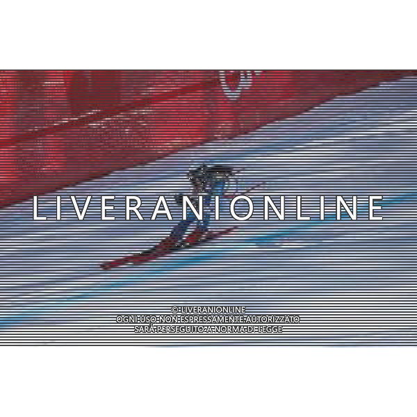 Luca Tedeschi/LM - 2021 FIS Alpine World SKI Championships - Downhill - Women - alpine ski race 13 February 2021 - Olympia delle Tofane, cortina (bl), Italy Photo showing: ROSS Laurenne (USA) in action @LM/Luca Tedeschi