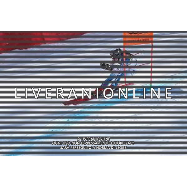 Luca Tedeschi/LM - 2021 FIS Alpine World SKI Championships - Downhill - Women - alpine ski race 13 February 2021 - Olympia delle Tofane, cortina (bl), Italy Photo showing: ROSS Laurenne (USA) in action @LM/Luca Tedeschi