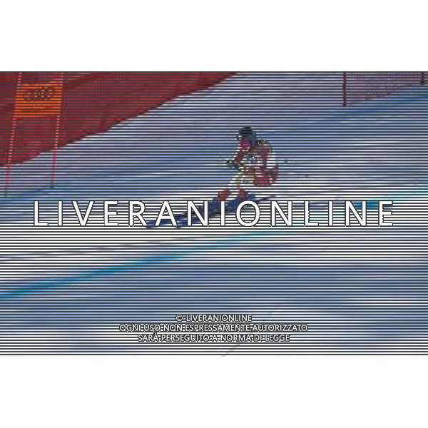Luca Tedeschi/LM - 2021 FIS Alpine World SKI Championships - Downhill - Women - alpine ski race 13 February 2021 - Olympia delle Tofane, cortina (bl), Italy Photo showing: CAILL Ania Monica (ROU) in action @LM/Luca Tedeschi