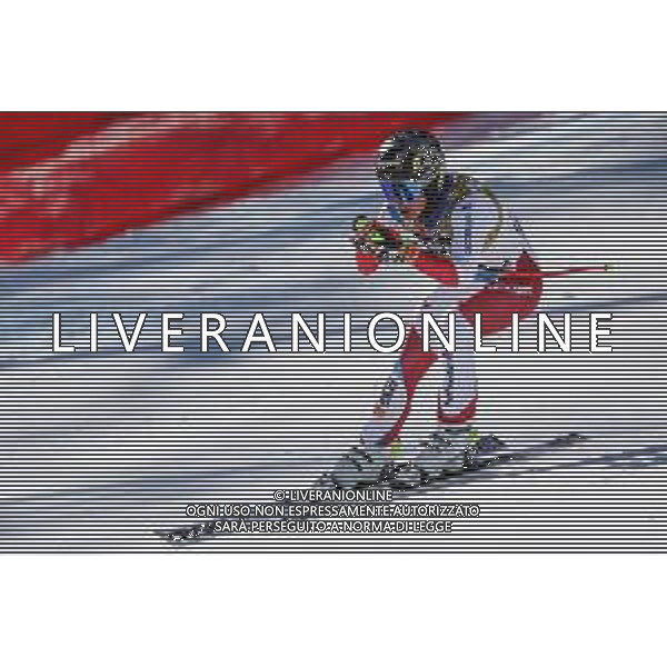 Luca Tedeschi/LM - 2021 FIS Alpine World SKI Championships - Downhill - Women - alpine ski race 13 February 2021 - Olympia delle Tofane, cortina (bl), Italy Photo showing: Lara GUT-BEHRAMI SUI @LM/Luca Tedeschi